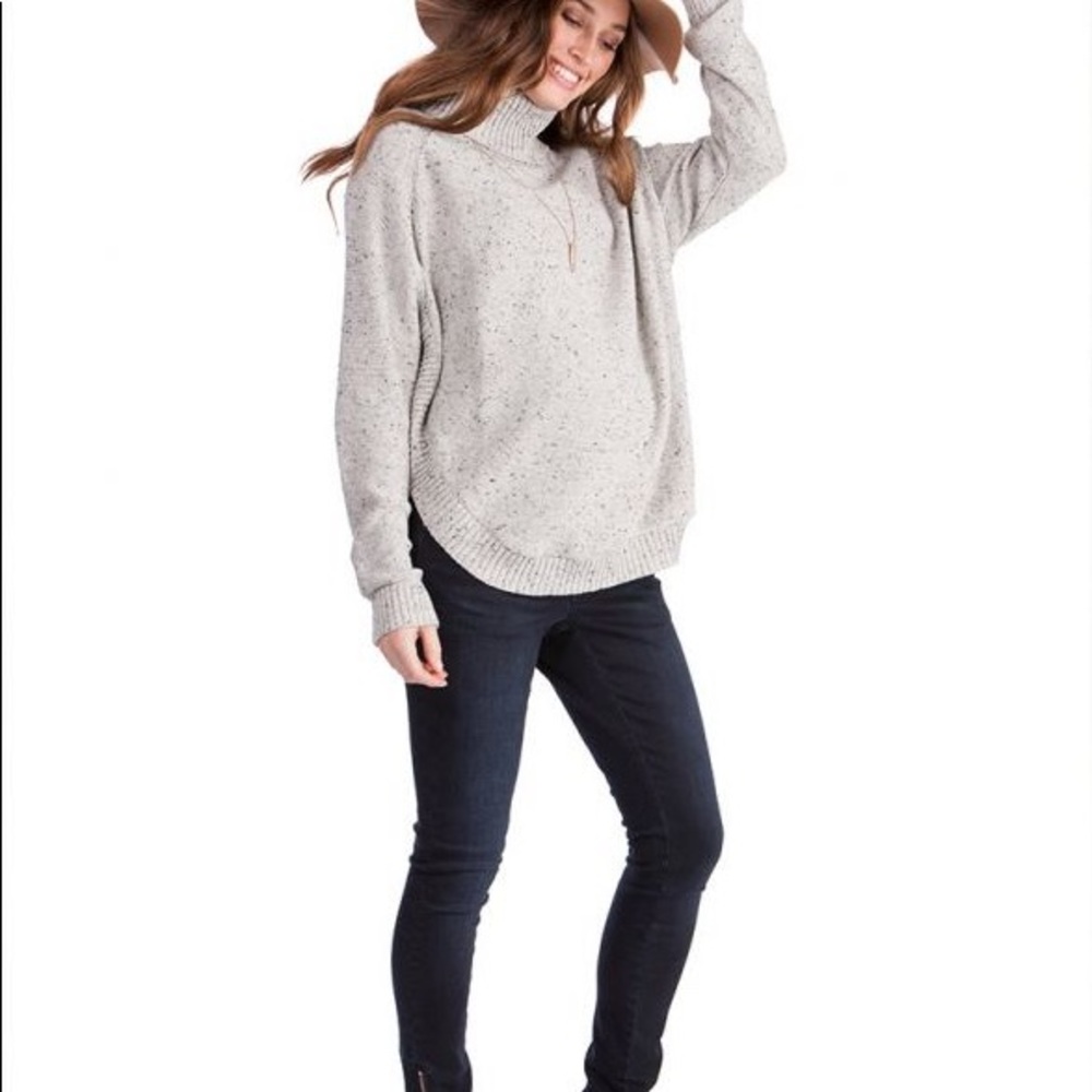 Maternity sweater knit